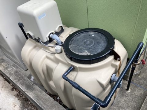 岡崎市某所　一般家庭　加圧給水ユニット　交換工事